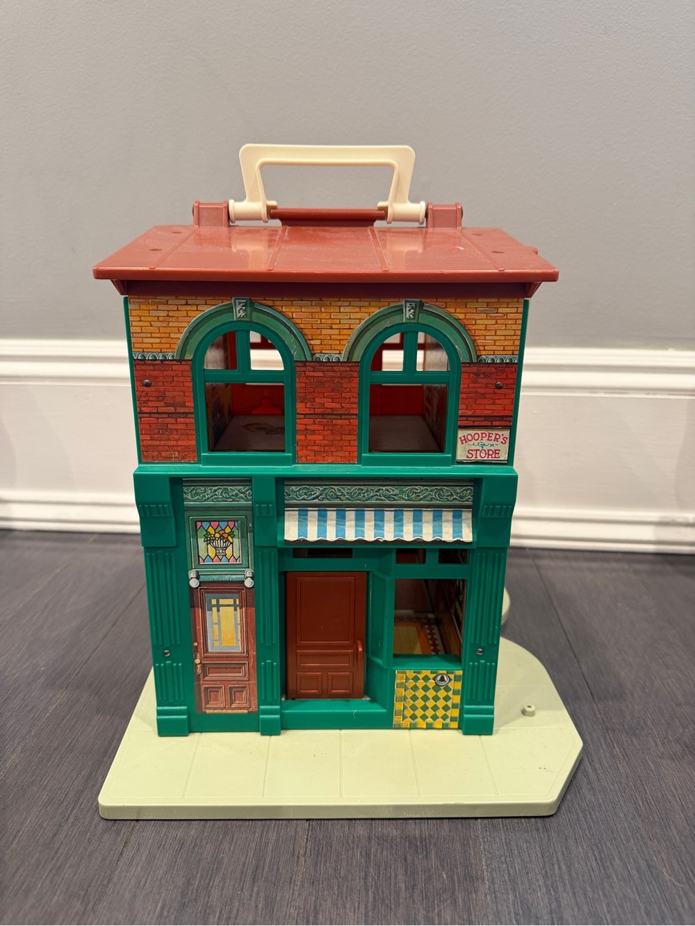 VINTAGE 1974 Fisher-Price Little People Sesame Street Hooper’s Store Pretend Pla - Picture 11 of 14